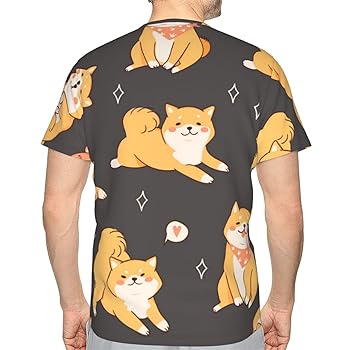 【限定品】 [新品未使用] 柴犬柄Tシャツ & 柴犬柄ショートパンツ 上下セット Amazon.co.jp: [Outfly] Tシャツ 柴犬 秋田犬 犬柄 アニメ